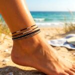 Bratari picior argint